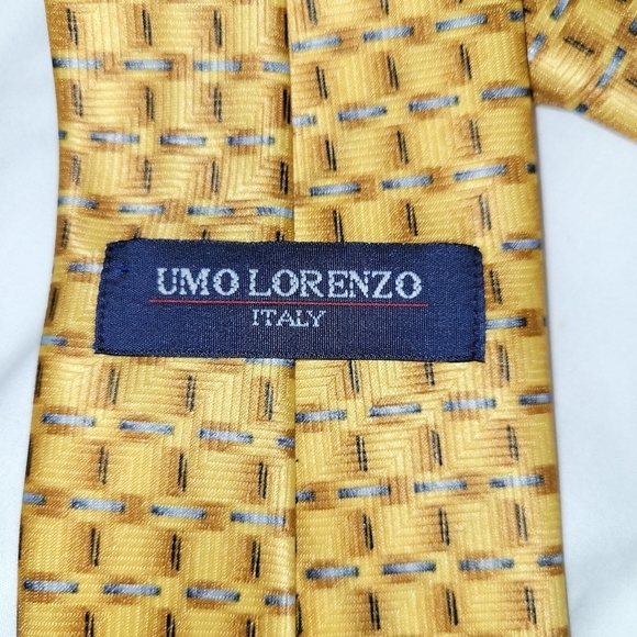 Umo Lorenzo* Gold/Gray Tie - Picture 3 of 3